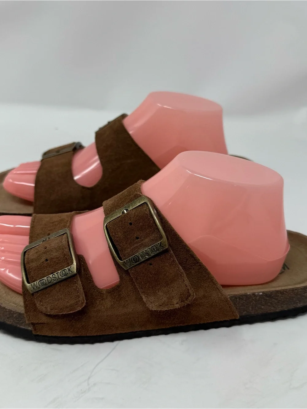 Woodstock Vintage Brand Bert Men’s Size 9 Brown Buckle Sandals